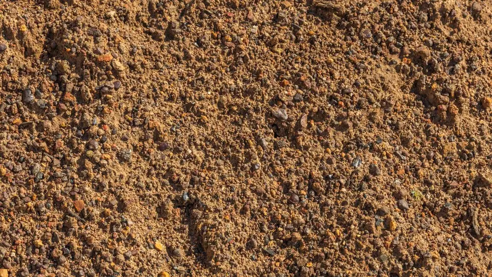 Bulk sand material at Finlay's Stone